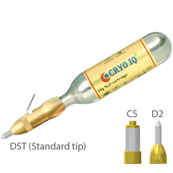 Bilden visar CryoIQ PRO Liquid + D2 + C5 CIQ-P-L/D2/C5